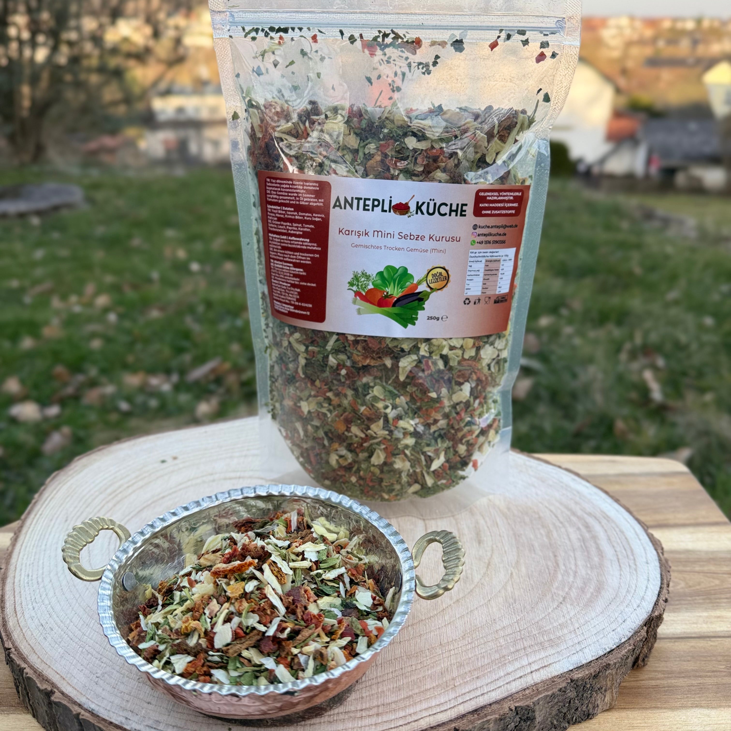 Gemischtes Mini-Trockengemüse 250 g