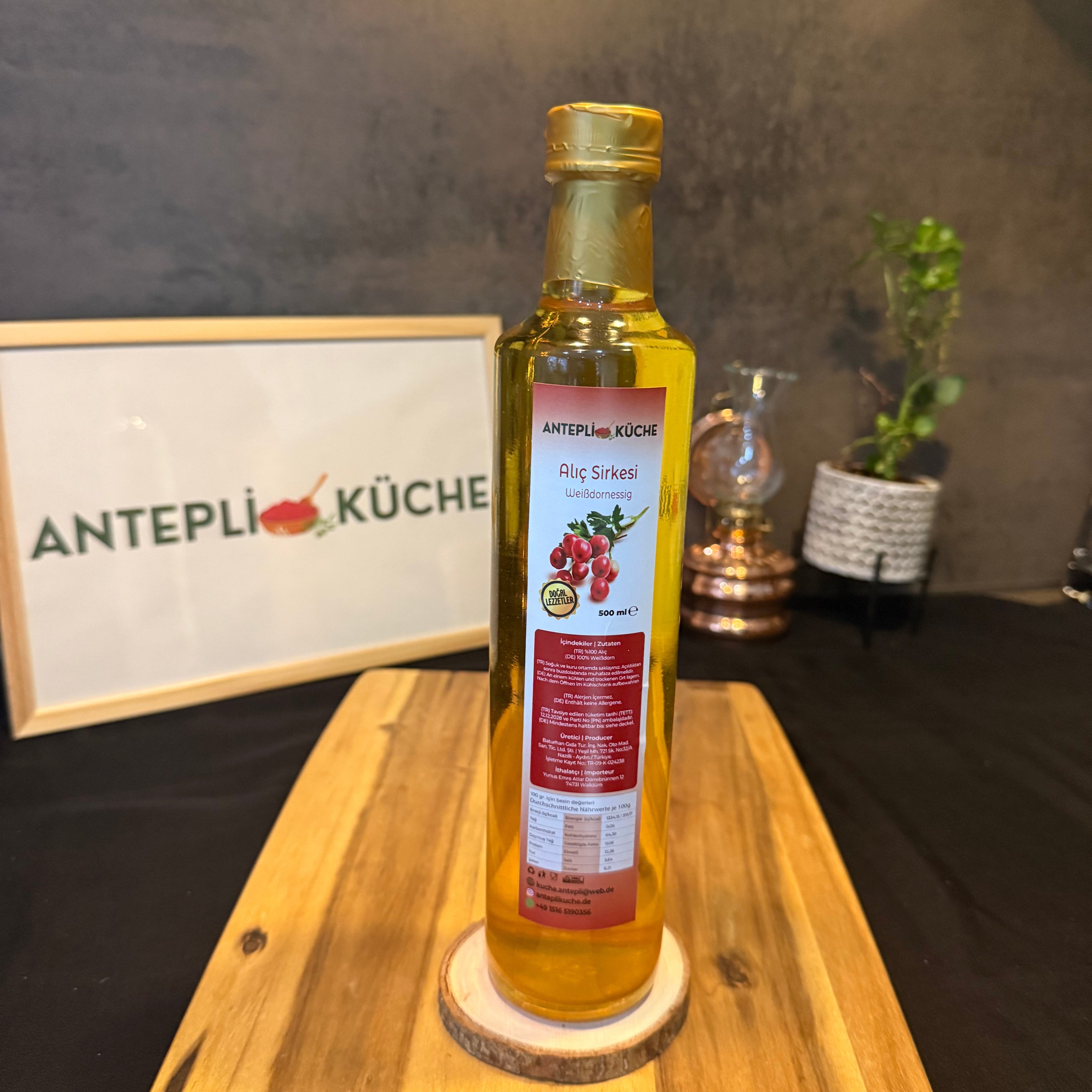 Weißdornessig 500 ml