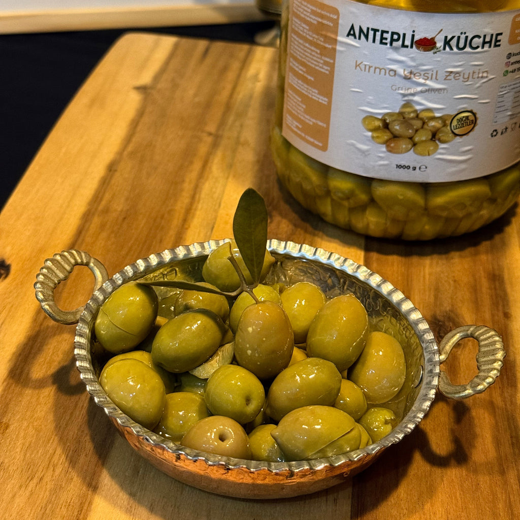 Grüne Oliven in Salzlake 1kg