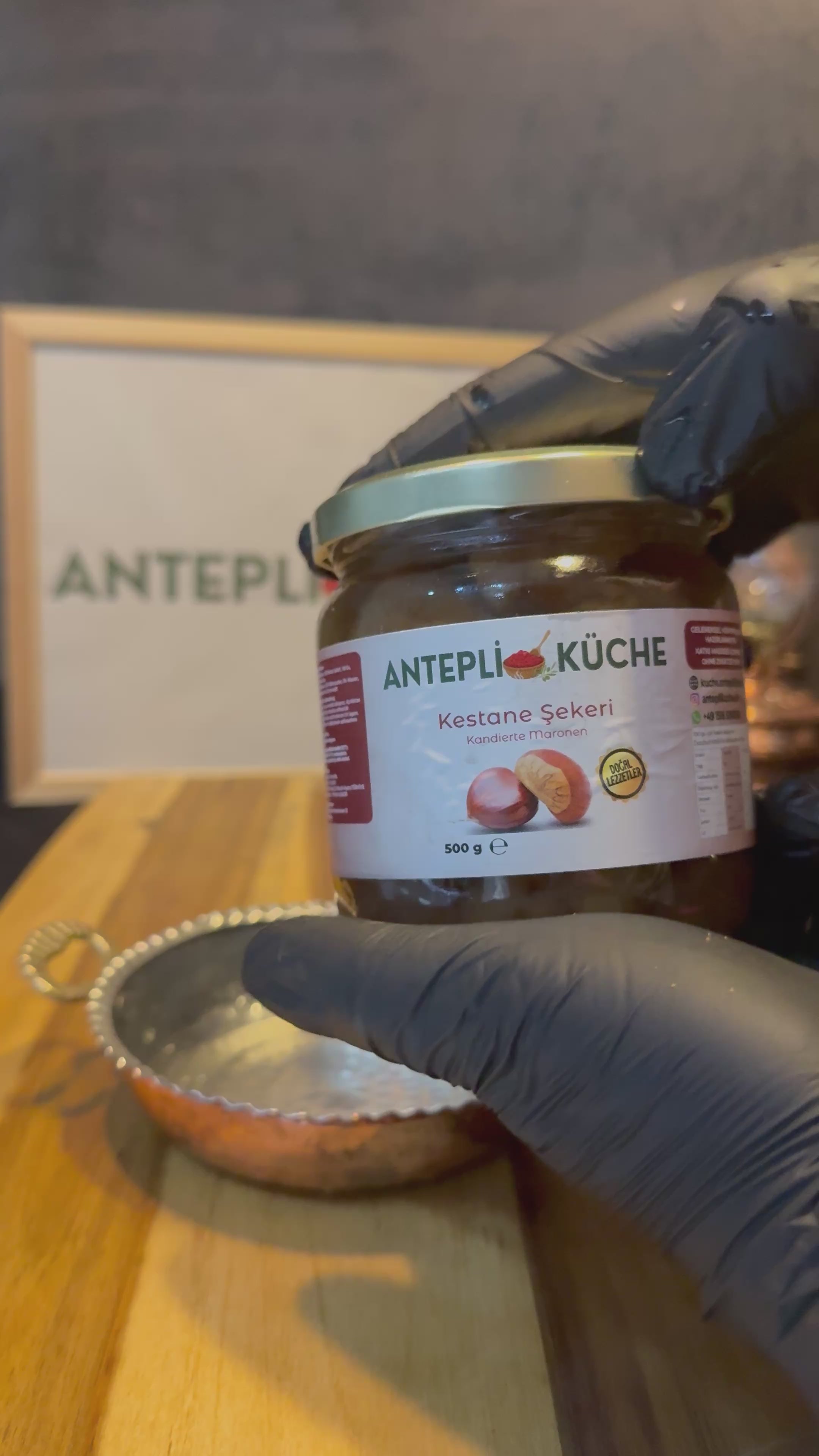 Kandierte Kastanien 500 g