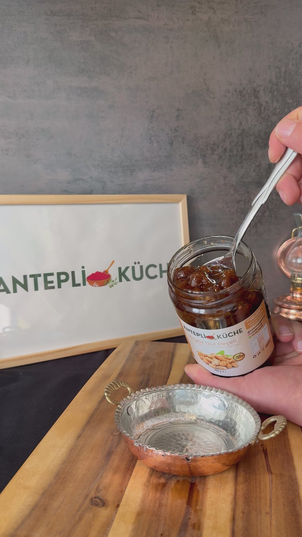 Weiße Maulbeermarmelade 750 g