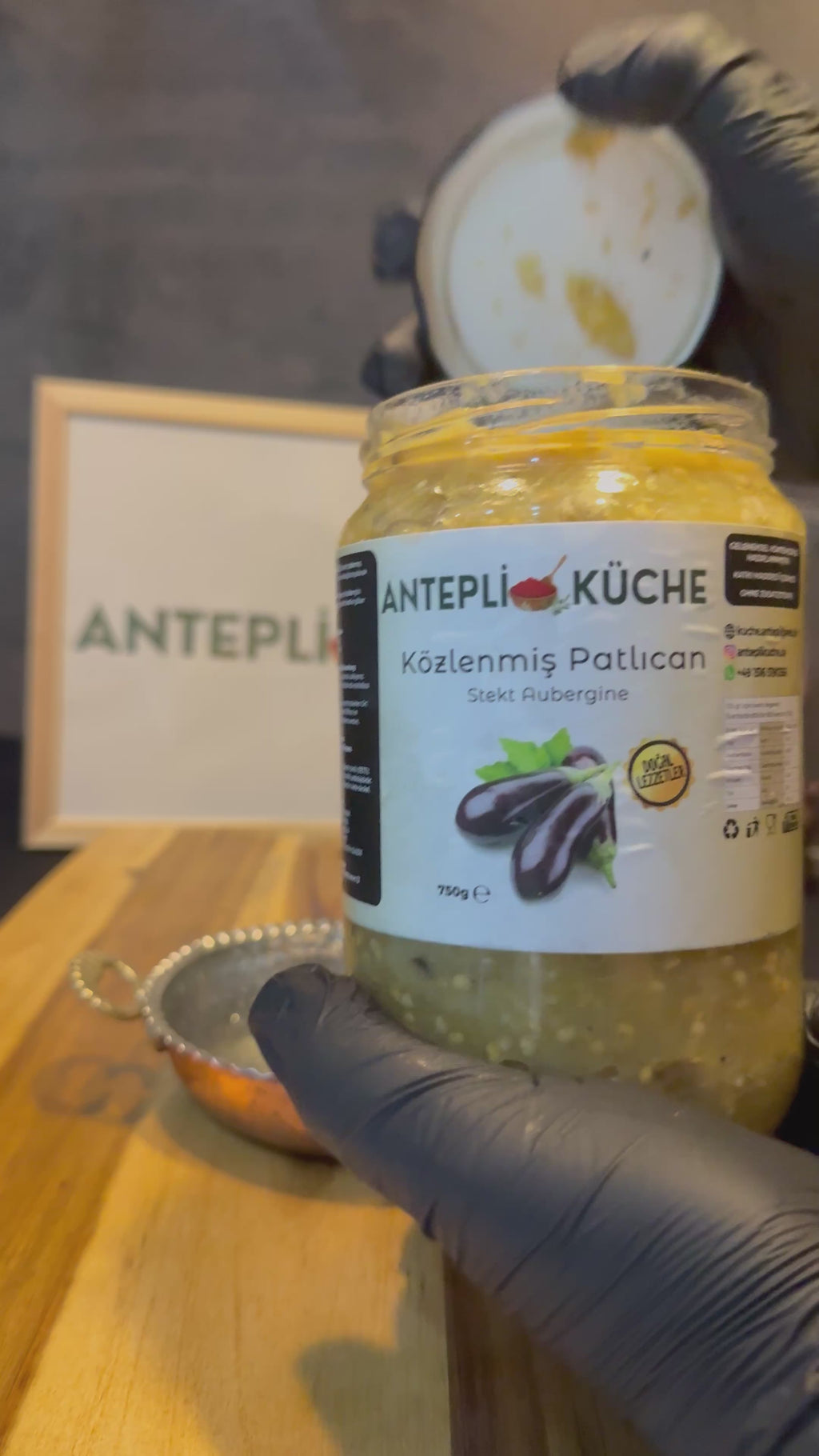 Gebratene Aubergine 750 g
