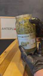Getrocknete Weinblätter, Glas, 450 g